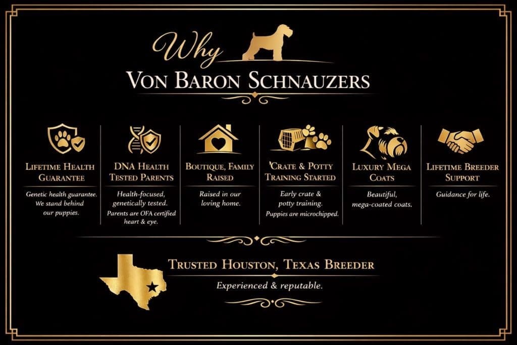 Miniature schnauzer puppies TX