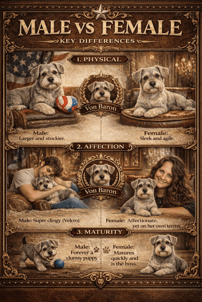 Male or Female Schnauzer