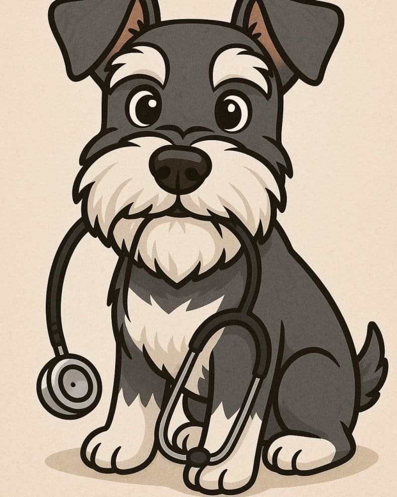 schnauzer cartoon